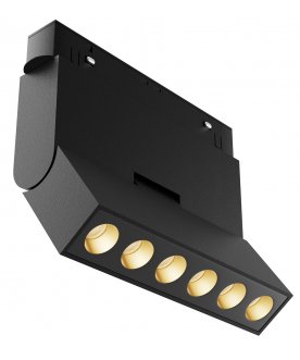 Магнитный трековый светильник Points Rot TR033-4-6W3K-M-DS-B