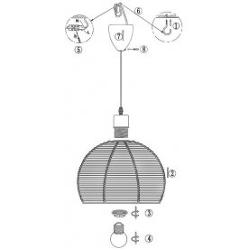 Подвесной светильник Matous 15954