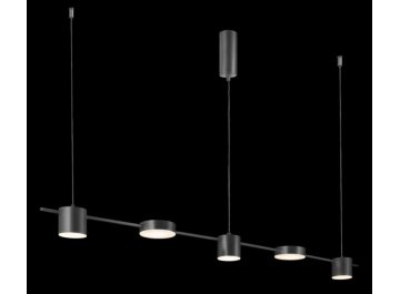 Подвесной светильник TRISTAN SP5 L1200 BLACK