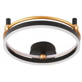 Потолочный светильник FERNANDO PL48W LED BLACK/GOLD