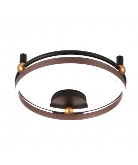Потолочный светильник FERNANDO PL48W LED COFFEE/BLACK