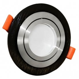 Встраиваемый светильник LDC 8062-D90 BK+SL