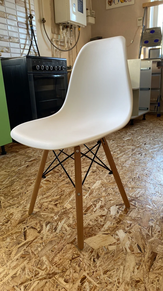 Пластиковый стул Eames PC-015 серый фото покупателя 37