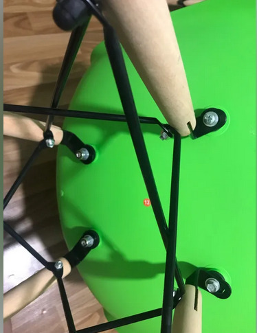 Пластиковый стул Eames PC-015 желтый фото покупателя 124