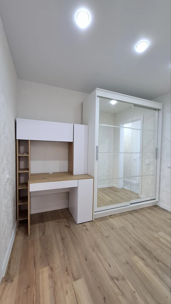 Письменный стол Комфорт 12.71 дуб золотой craft / белая аляска фото покупателя 30