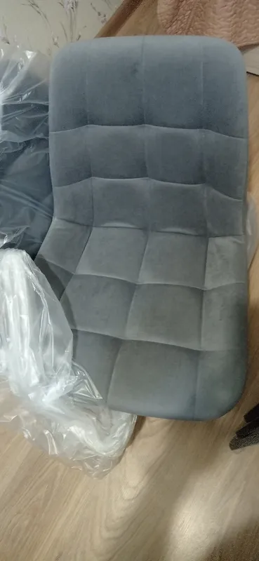 Комплект стульев Стронг 4 шт темно-серый / черный фото покупателя 67