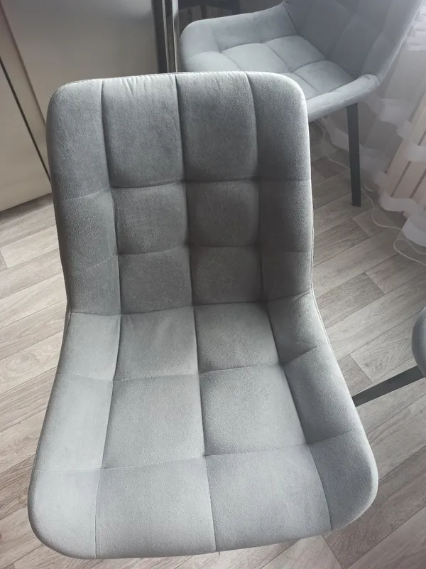 Комплект стульев крутящихся Форт 2 шт розовый (hl 41) / 1П белый каркас фото покупателя 138