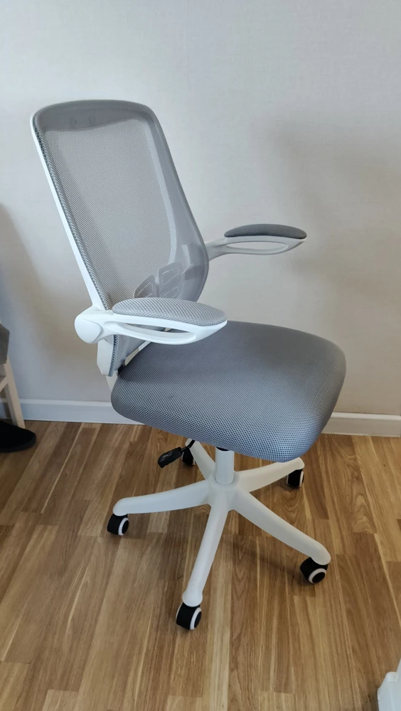 Компьютерное кресло Salem gray / white фото покупателя 3