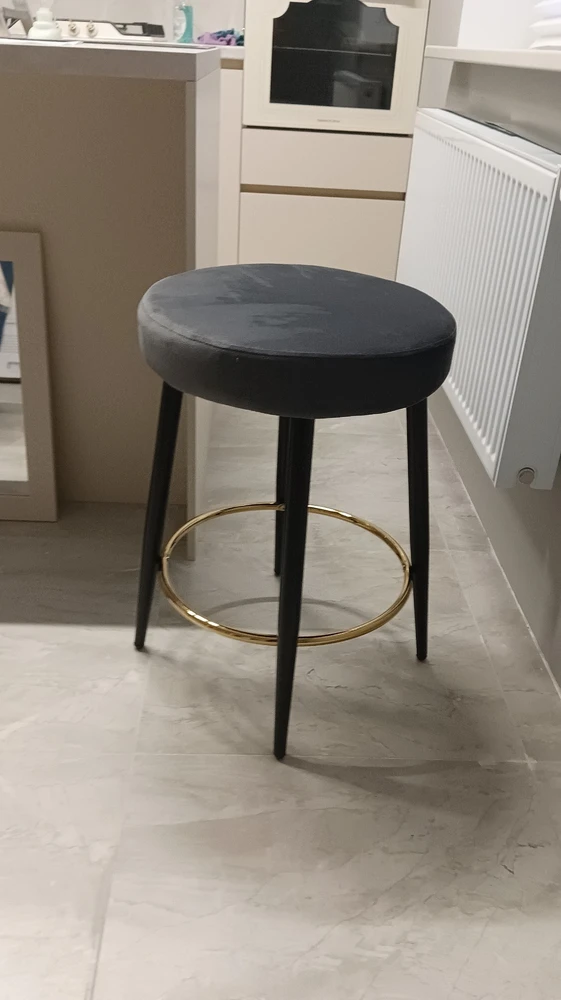 Барный стул Plato dark beige фото покупателя 15