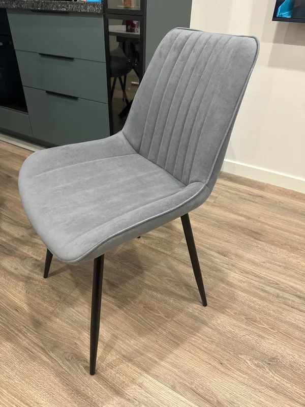 Стул на металлокаркасе Седа К velvet lux 76 / черный фото покупателя 26