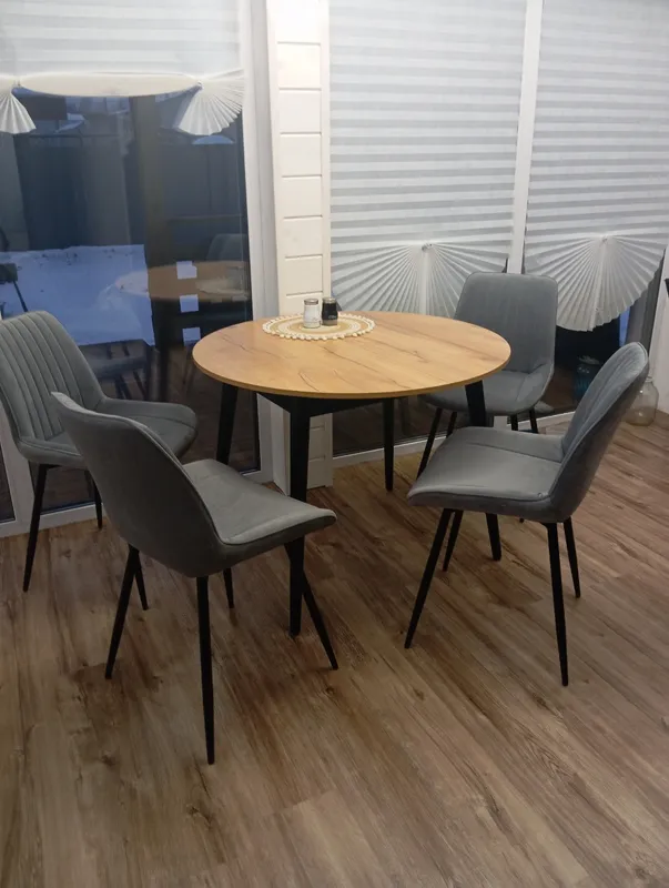 Стул на металлокаркасе Седа К velvet lux 76 / черный фото покупателя 44