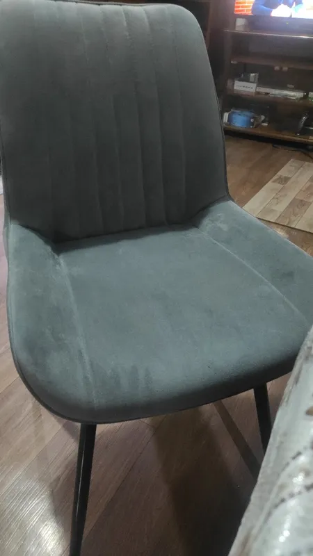 Стул на металлокаркасе Седа К крутящийся светло-серый  / белый фото покупателя 50