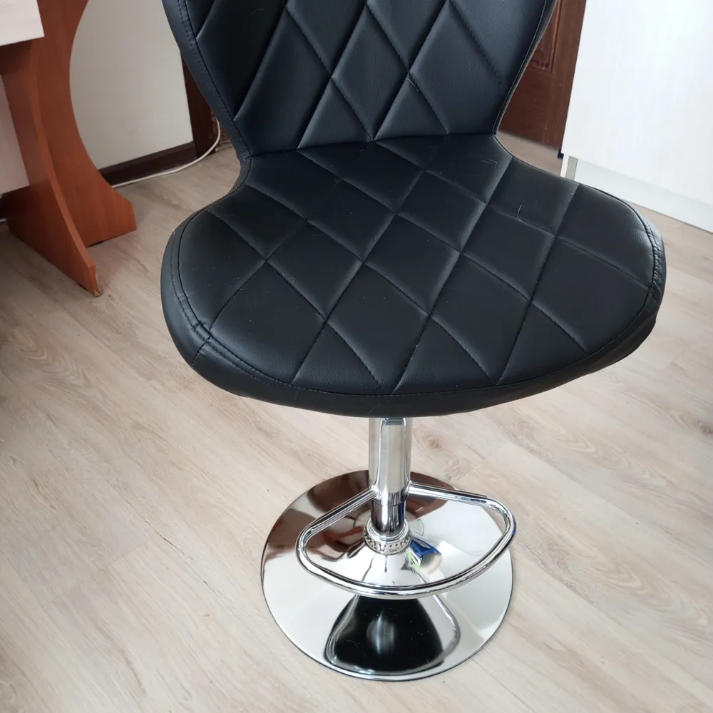 Барный стул Porch beige / chrome фото покупателя 3
