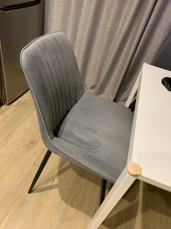 Стул на металлокаркасе Седа К velvet lux 76 / черный фото покупателя 17