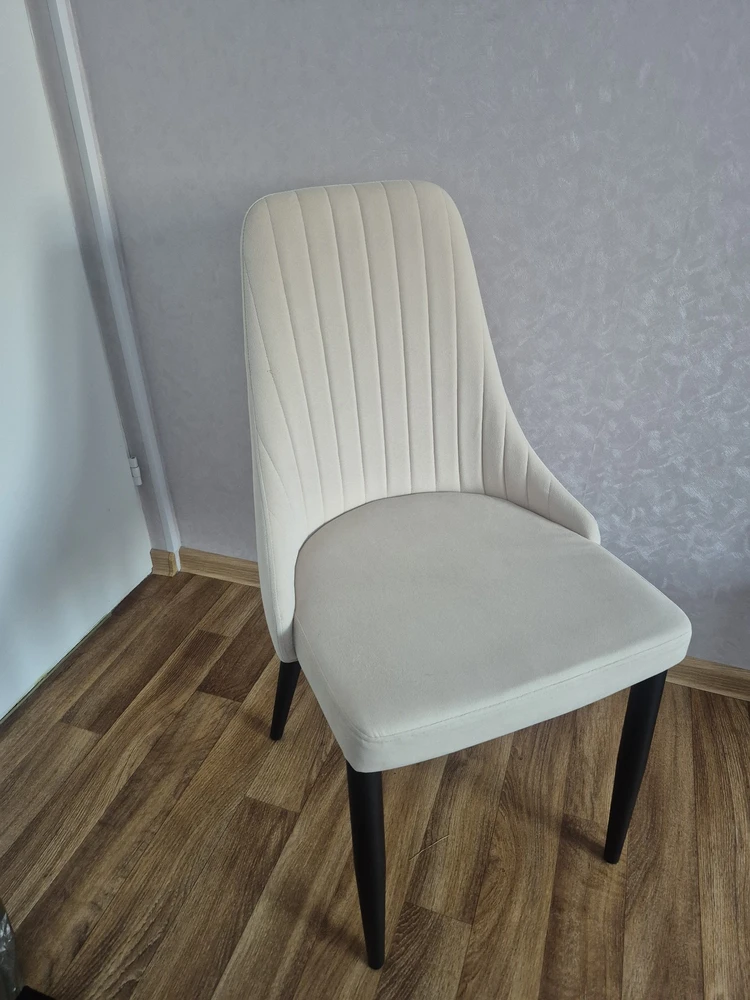 Стул на металлокаркасе Kora gray / black фото покупателя 28