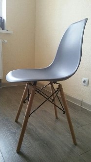 Пластиковый стул Eames PC-015 серый фото покупателя 511