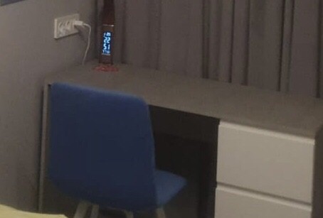 Стул на металлокаркасе Чилли синяя ткань / белый фото покупателя 1309