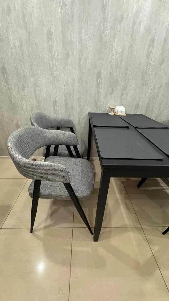 Стул на металлокаркасе Twin gray / black фото покупателя 16