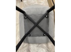 Стул на металлокаркасе Вейв П темно-серый / черный фото покупателя 324