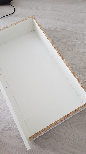 Тумба Хай-тек 420 с тремя ящиками дуб сонома фото покупателя 21