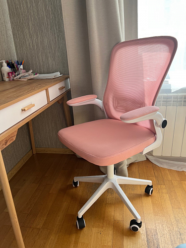 Компьютерное кресло Konfi light gray / blue / white фото покупателя 79