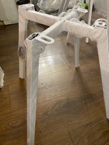 Стул на металлокаркасе Чилли К черный / зеленый фото покупателя 582