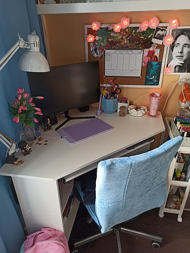 Компьютерный стол Джаз-29 белый фото покупателя 2