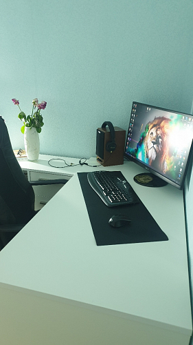 Письменный стол Лайт 03.245F белый гладкий 101 фото покупателя 132