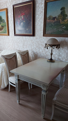 Стул Mariano молочный / патина фото покупателя 1