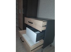 Комод Нобира антрацит / дуб ирландский фото покупателя 3