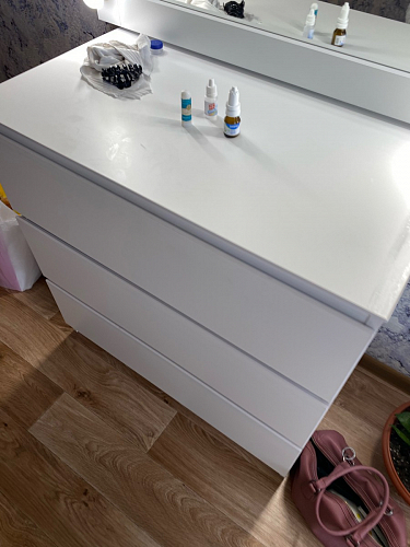 Комод Т-2р белый фото покупателя 16