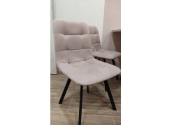 Стул на металлокаркасе Чилли светло-серый / черный фото покупателя 27