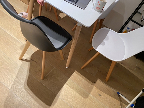 Деревянный стул Bonuss black / black фото покупателя 57