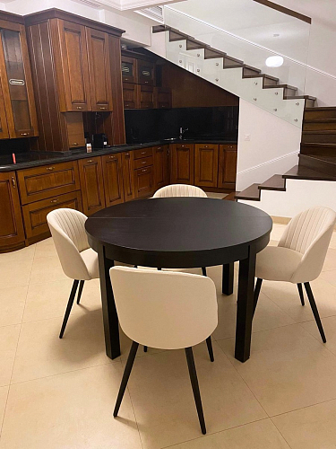 Стул на металлокаркасе Gabi 1 light purple / black фото покупателя 3