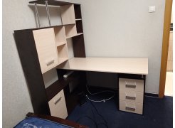 Стол компьютерный Джаз-15 белый правый фото покупателя 82