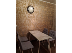 Стол Тринити Лофт 120 32 мм бетон / черный матовый фото покупателя 342