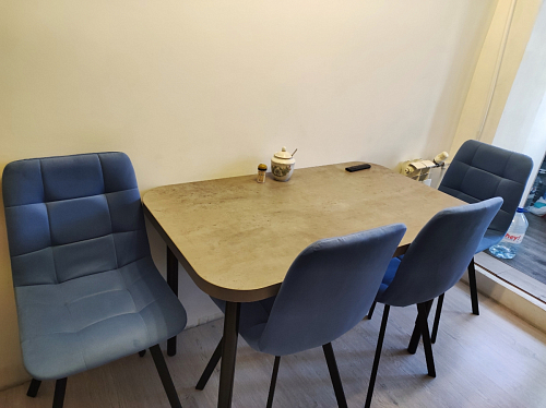 Стул Чилли 2 темно-серый  / черный фото покупателя 1191