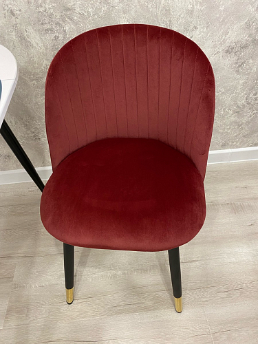 Стул на металлокаркасе Gabi gray / black фото покупателя 504