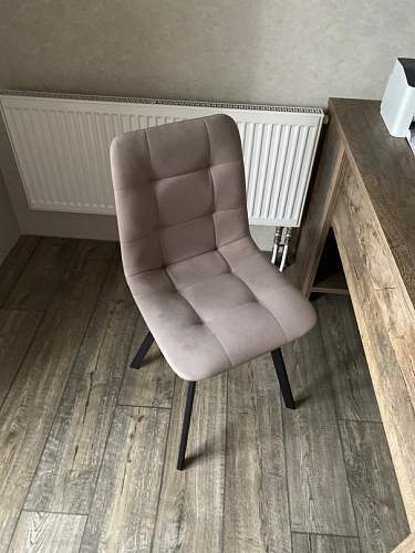 Комплект стульев Чилли 4 шт темно-серый / черный фото покупателя 584