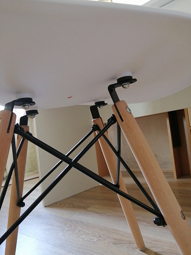 Пластиковый стул Eames PC-015 серый фото покупателя 358