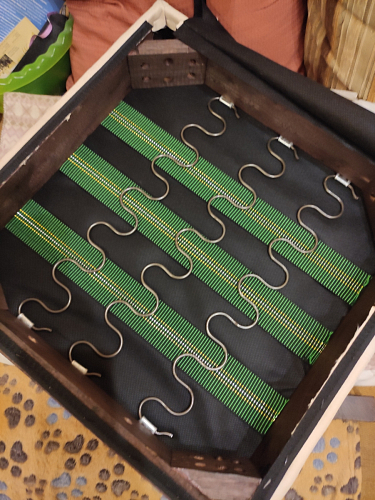 Стул Menson dark walnut / fabric brown фото покупателя 2