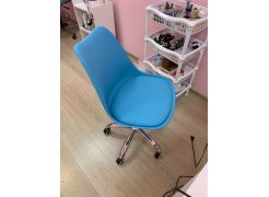 Компьютерное кресло Kolin с подушкой clear / white фото покупателя 335