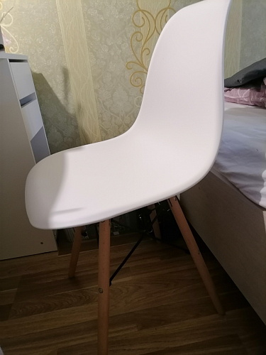 Пластиковый стул Eames PC-015 желтый фото покупателя 88
