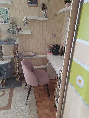 Стул на металлокаркасе Gabi-1 wine red / black фото покупателя 492