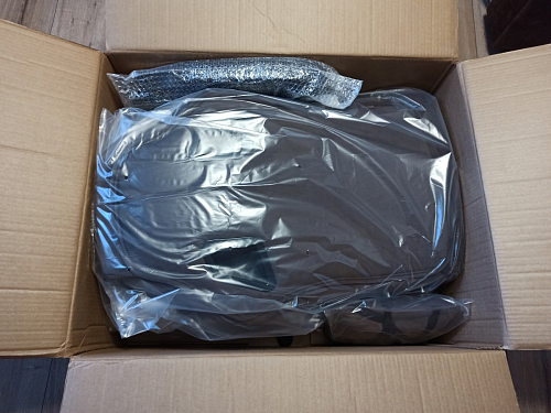 Компьютерное кресло Driver/Драйвер кожзам черный / серый фото покупателя 50