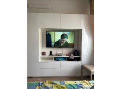 Готовая гостиная Румба белый / белый глянец  - Уцененный экземпляр фото покупателя 10