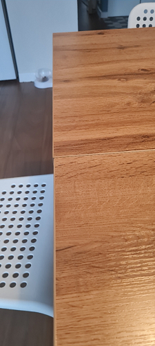 Стол раскладной Колон Лофт 120 32 мм дуб галифакс табако / черный матовый фото покупателя 185