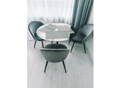 Стол Tulip 90 black фото покупателя 1