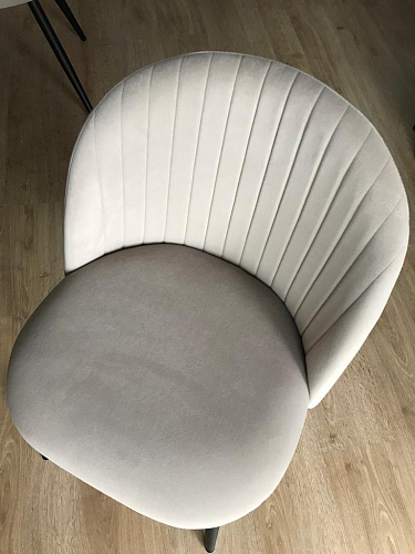 Стул на металлокаркасе Gabi latte / gold / black фото покупателя 667