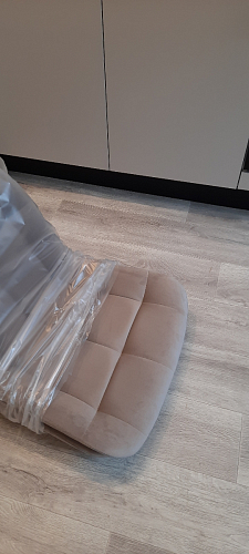 Стул на металлокаркасе Челси морская волна / черный фото покупателя 50